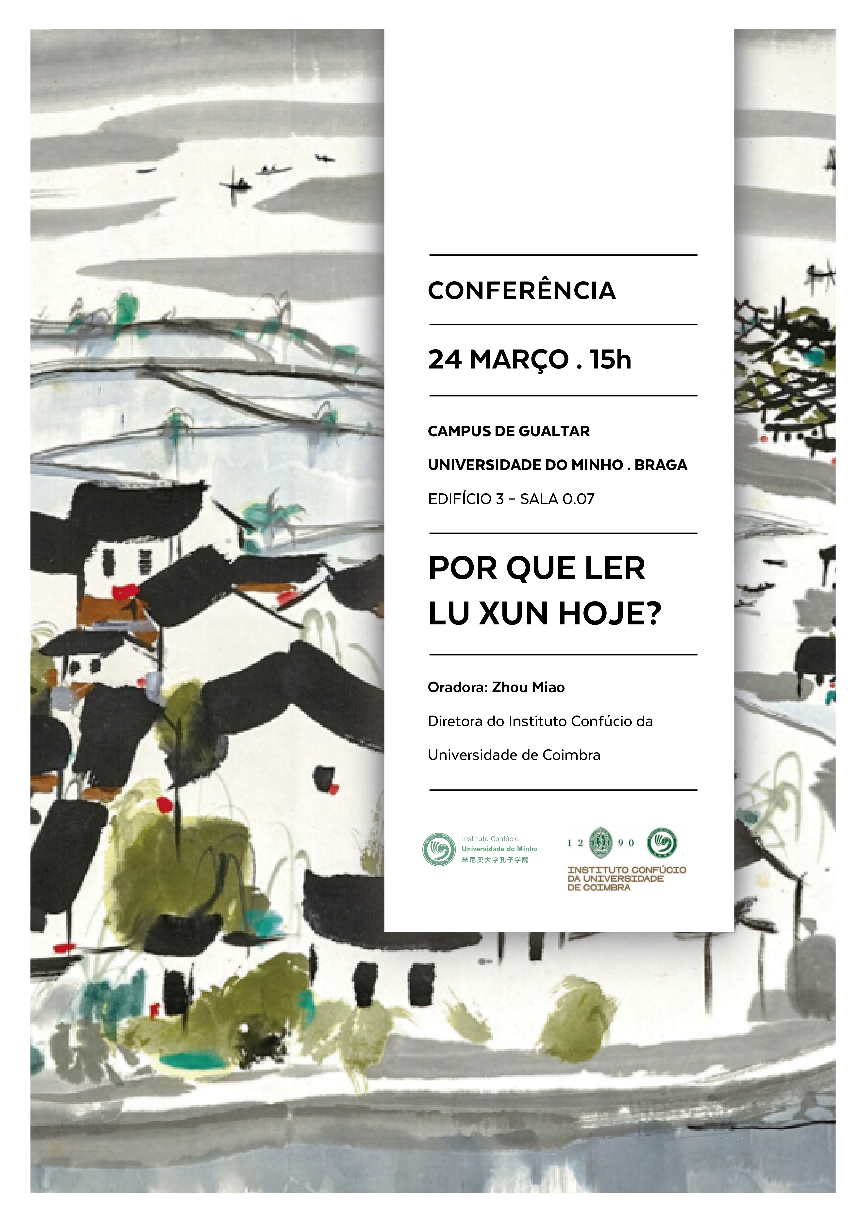 CONFERÊNCIA | “POR QUE LER LU XUN HOJE?”